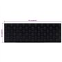 vidaXL Marches d'escalier 10 pcs 25x75 cm Caoutchouc