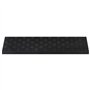 vidaXL Marches d'escalier 10 pcs 25x75 cm Caoutchouc