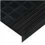 vidaXL Marches d'Escalier 10 pcs, Tapis d'Escalier Antidérapant, Marchettes d'Escalier, Tapis de Sécurité Intérieur Extérieur, 2