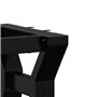 vidaXL Pieds de Table Basse Cadre en Y, Pieds de Table d'Appoint, Pieds de Table d'Extrémité Salon Maison Intérieur, 60x40x38 cm