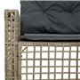 vidaXL Canapé de Jardin et Coussins et Repose-Pied en Forme de L rotin, canapé d'extérieur, canapé d'extérieur en Forme de L, ca