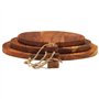 vidaXL Planche à découper 3 pcs cm bois d'acacia massif, planche à découper en bois, planche à fromage, planche de cuisine