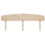 vidaXL Tête de Lit, Panneau de Lit avec Cadre en Bois, Accessoire de Lit, Meuble de Chambre à Coucher Maison, 180 cm Bois Massif