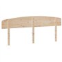 vidaXL Tête de Lit, Panneau de Lit avec Cadre en Bois, Accessoire de Lit, Meuble de Chambre à Coucher Maison, 180 cm Bois Massif