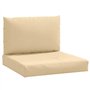 vidaXL Lot de 2 Coussins de Palette
