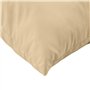 vidaXL Lot de 2 Coussins de Palette, Oreillers de Balcon, Coussins de Sièges Patio Jardinage Terrasse Extérieur, Beige Mélangé T