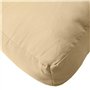 vidaXL Lot de 2 Coussins de Palette, Oreillers de Balcon, Coussins de Sièges Patio Jardinage Terrasse Extérieur, Beige Mélangé T