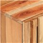 vidaXL Tables de Chevet 2 pcs, Armoires de Lit avec Rangement, Tables de Nuit, Meubles de Chambre à Coucher Intérieur, Bois d'Ac