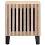 vidaXL Table de Chevet, Armoire de Lit avec Rangement, Table de Nuit, Meuble de Chambre à Coucher Intérieur, Bois de Manguier Ma