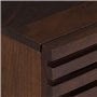 vidaXL Tables de Chevet 2 pcs, Armoires de Lit avec Rangement, Tables de Nuit, Meubles de Chambre à Coucher Intérieur, Bois de M
