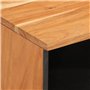 vidaXL Tables de Chevet 2 pcs, Armoires de Lit avec Rangement, Tables de Nuit, Meubles de Chambre à Coucher Intérieur, Bois d'Ac