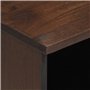 vidaXL Table de Chevet, Armoire de Lit avec Rangement, Table de Nuit, Meuble de Chambre à Coucher Intérieur, Bois de Manguier Ma