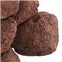 vidaXL Roches Volcaniques, Décoration pour Aquarium, Pierres de Lave pour Plates-Bandes Aménagement des Jardins, 10 kg Rouge 10-