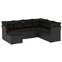 vidaXL Salon de Jardin avec Coussins 7 pcs