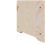 vidaXL Casier à vin avec Panneau supérieur 43x25x37 cm Bois pin Massif, Porte-Verres à vin, casier à vin, casier à vin de Cuisin