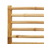 vidaXL Ensemble de Bistro 3 pcs Bambou, Ensemble de Bistro de Jardin, Ensemble de Balcon, Ensemble de Meubles d'extérieur