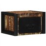 vidaXL Table de Chevet Multicolore 40x35x25 cm Bois de récupération