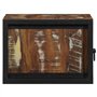 vidaXL Table de Chevet Multicolore 40x35x25 cm Bois de récupération, Armoire de lit, Meuble de Chambre à Coucher, Table de Cheve