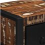 vidaXL Table de Chevet Multicolore 40x35x25 cm Bois de récupération, Armoire de lit, Meuble de Chambre à Coucher, Table de Cheve