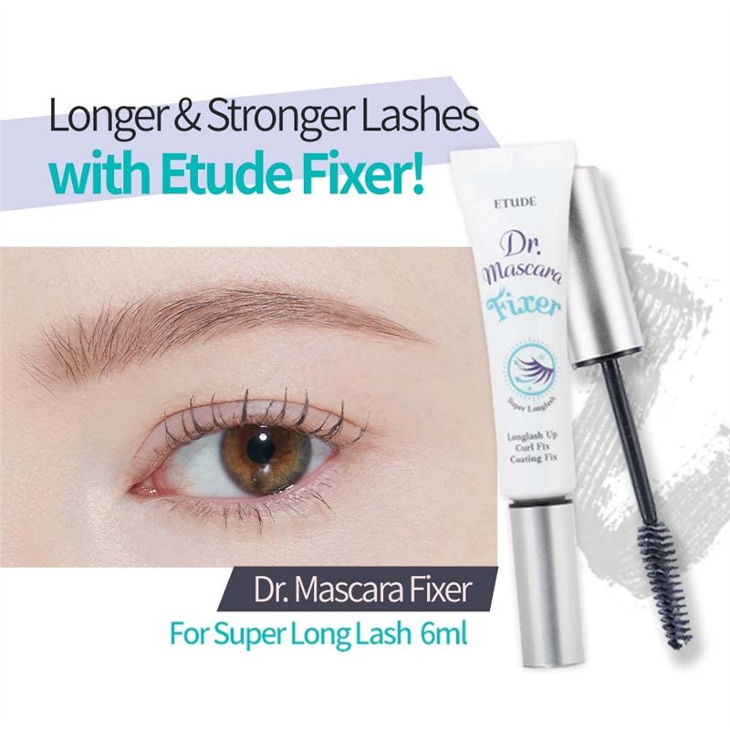 Image secondaire de [Etude House] Dr. Mascara Fixer For Super Long Lash 6ml by Etude House