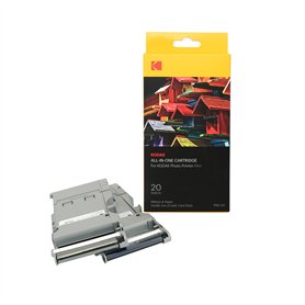 KODAK PMC - 20 Papier de Rechange pour Imprimante PM Blanc