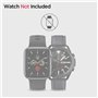 Spigen Silicone Fit Compatible avec Apple Watch Bracelet pour 44mm/42mm série 6/SE/5/4/3/2/1 - Blanc