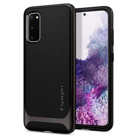 Spigen Neo Hybrid Coque Compatible avec Samsung Galaxy S20 - Gunmetal