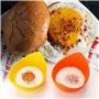 4 Cuiseurs De Cuisine Antiadhésifs Avec 1 Brosse Huile Pour Ustensiles