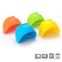 XCWTBL Pocheuse à Oeufs En Silicone Cuit Oeuf Micro Onde, 4 Cuiseurs De Cuisine Antiadhésifs Avec 1 Brosse Huile Pour Ustensiles