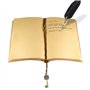 RYMALL Carnet De Voyage A5, Journal Intime, New Cuir Vintage Magique Key String Notebook Journal Blank Agenda Jotter Cahier Cord