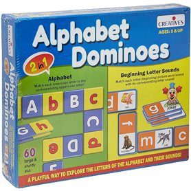 Creative Educational 0242 Jeu 2 en 1 Dominos