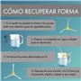 MIRTUX Pack de Remplacement de 3 brosses latérales Compatible avec Roomba séries 500, 600 et 700 - Kit de 3 pales - Pièces de Re