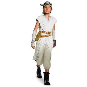 Rey Costume pour enfant Star Wars : Le Réveil de la Force Taille 7-8 ans Comprend tunique