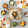 Mäser Service à fondue en acier inoxydable
