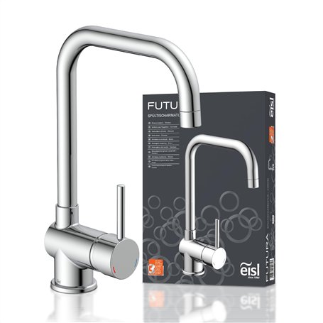 Eisl NI182GACR Futura Robinet d'évier de cuisine