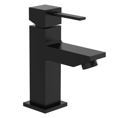 EISL NI075THI-B CALVINO Robinet de salle de bain noir mat carré