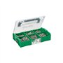 Set comprenant un assortiment de chevilles multi-usages Fischer et un assortiment de vis Spax livrés dans des mallettes de range