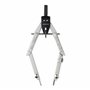 Aristo AR80078 Compas à réglage rapide 9 pièces (compas avec 2 articulations et de nombreux accessoires, porte-mine avec mines d