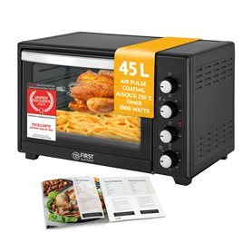 TZS First Austria Mini-four I Convection I 45L I Premium-X Coating (revêtement antiadhésif) I Décongélation&Maintien au chaud I