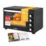 TZS First Austria Mini-four I Convection I 45L I Premium-X Coating (revêtement antiadhésif) I Décongélation&Maintien au chaud I