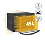 TZS First Austria Mini-four I Convection I 45L I Premium-X Coating (revêtement antiadhésif) I Décongélation&Maintien au chaud I 