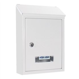 Rottner Udine Steel Post Box - White