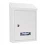 Rottner Udine Steel Post Box - White