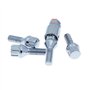 Viviance M12 x 1,5 Alliage D'Aluminium Boulon Roue Pneu Anti-Vol Vis Écrou Compatible avec B-MW 1 3 5 Series E39 E46 E90 E91 E92