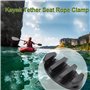 OUKENS Taquet d'ancre, Taquet d'ancre Zig Zag pour Accessoires de Bateau de pêche Marin de Pont de canoë de Kayak