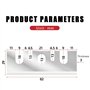 2 Pcs Lames de Rabot Electrique