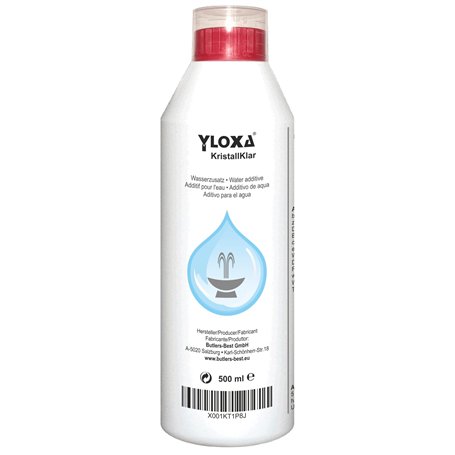 Yloxa KristallKlar – Additif concentré pour l’eau des fontaines