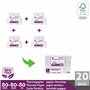 Rouleaux thermiques 80mm x 80m x 12mm – Bobine papier thermique pour caisse enregistreuse avec imprimante de ticket - Rouleau th