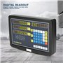 EVTSCAN JCS900-2AE/JCS900-3AE 2/3 axes lecture numérique DRO pour fraiseuse de tour prise CN 110-240 V(JCS900-3AE)