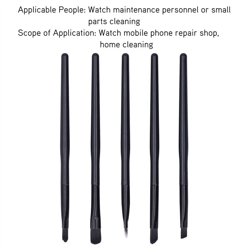 Image secondaire de Kit de Nettoyage de Brosse de Montre, Kit de Brosse de Nettoyage de Clavier D'ordinateur, Ensemble de Brosse de Nettoyage de Mon